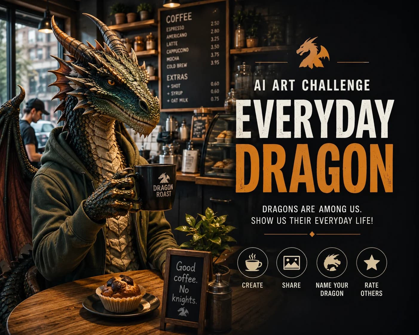 AI Creator Challenge #5 - EVERYDAY DRAGON