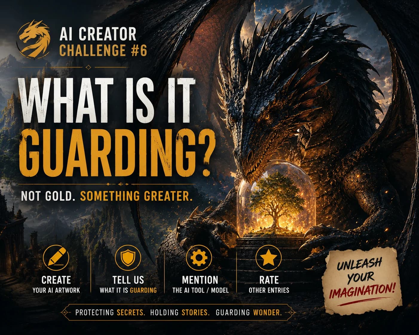 AI Creator Challenge #6 - What is it guarding?